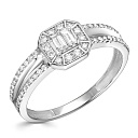 Кольцо из платины с бриллиантами