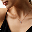 Колье из красного золота