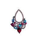 Подвеска из белого золота с сапфирами