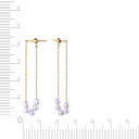 Серьги Пусеты