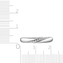 Кольцо из желтого золота с бриллиантами