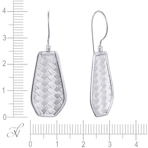 Серьги из серебра