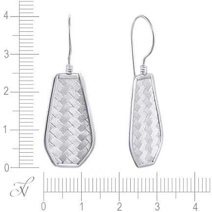 Серьги из серебра