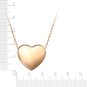 Колье из красного золота