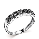 Кольцо из белого золота с бриллиантами