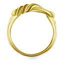 Кольцо из серебра с позолотой