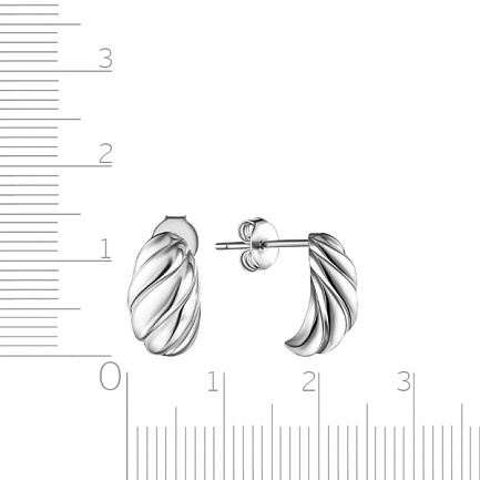 Серьги Пусеты