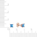 Серьги Пусеты