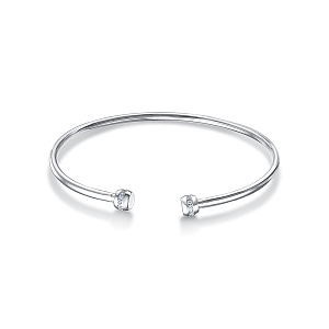 Браслет из белого золота с бриллиантами