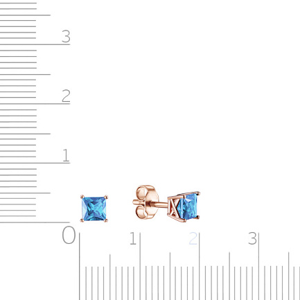 Серьги Пусеты