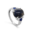 Кольцо из серебра с бирюзой