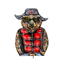 Брошь из серебра