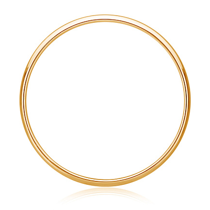 Кольцо обручальное с алмазной гранью