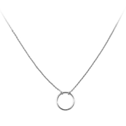 Колье из серебра