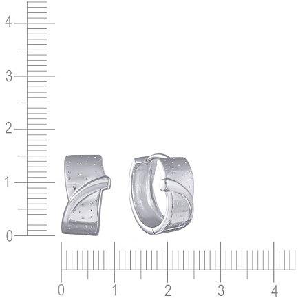 Серьги из серебра