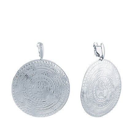 Серьги из серебра