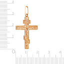 Крест из красного золота