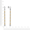 Серьги Пусеты