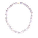 Бусы из красного золота с жемчугом