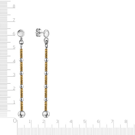 Серьги Пусеты