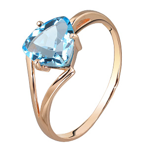 Кольцо из красного золота