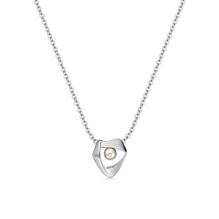 Колье из серебра