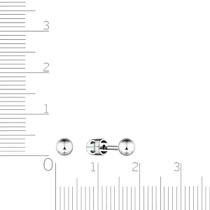 Серьги Пусеты