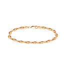 Браслет декоративный из красного золота