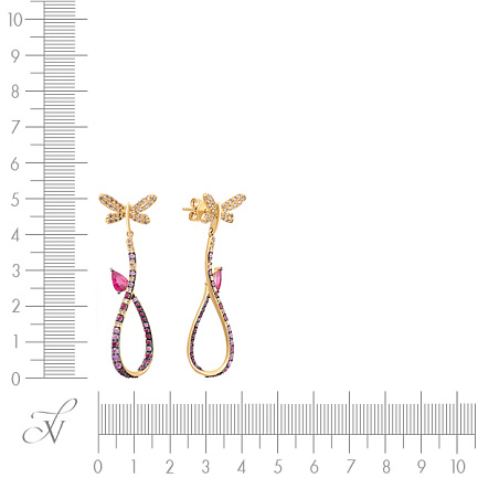 Серьги Пусеты