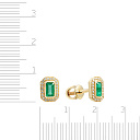 Серьги Пусеты