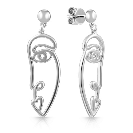 Серьги Пусеты