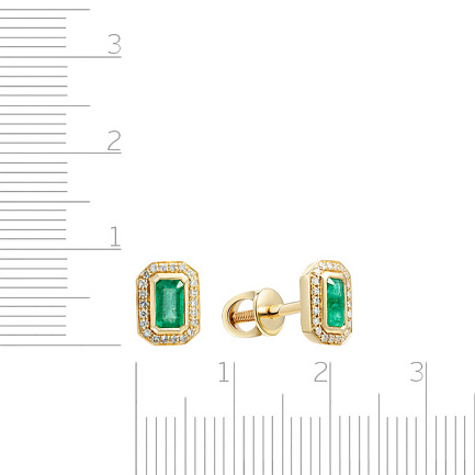 Серьги Пусеты