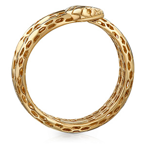 Кольцо из желтого золота