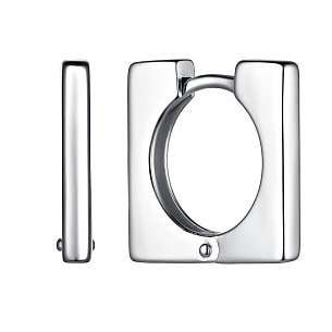 Серьги из серебра с г.т.сапфирами и фианитами