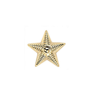 Булавка из желтого золота