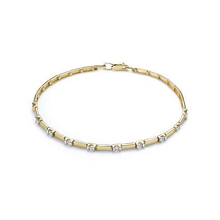 Браслет из золота с бриллиантами