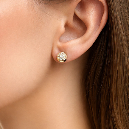 Серьги Пусеты