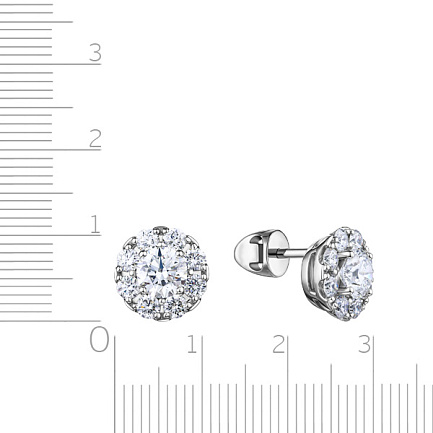 Серьги Пусеты