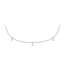 Колье из белого золота с бриллиантами