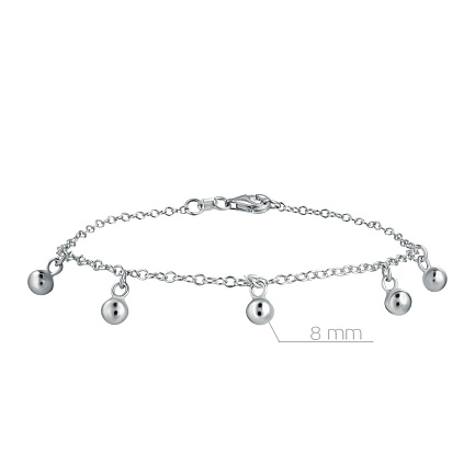 Колье из серебра