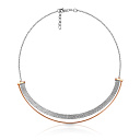 Колье из серебра с позолотой