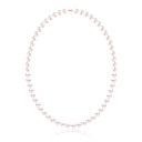 Бусы из красного золота с жемчугом