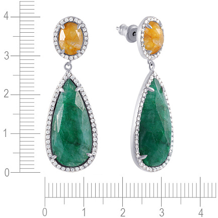 Серьги Пусеты