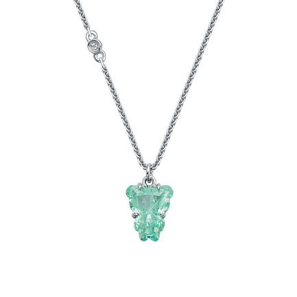Колье из серебра