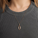 Подвеска из красного золота