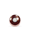 Подвеска из красного золота с бриллиантом