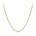 Колье из желтого золота