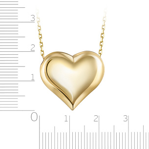 Колье из желтого золота