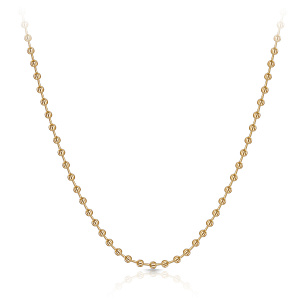 Колье из желтого золота