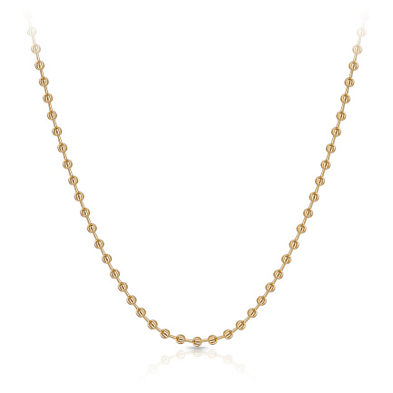 Колье из желтого золота